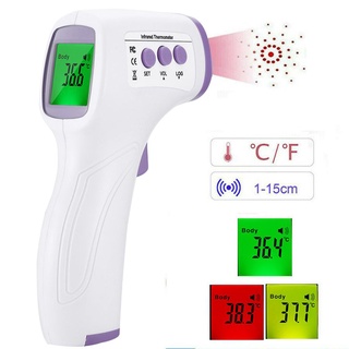 termómetro infrarrojo de frente no táctil digital lcd cuerpo completo termometro fiebre