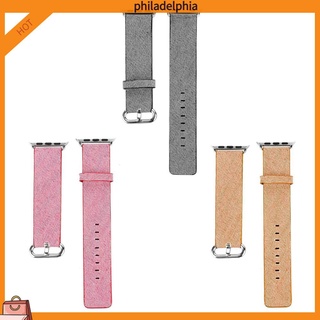 X reloj De pulsera con hebilla De tela Para Apple Watch-104367