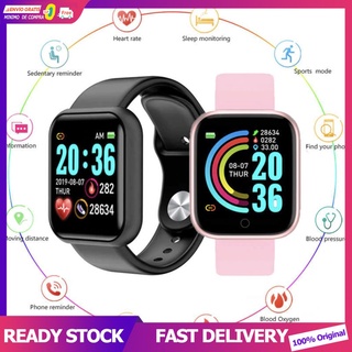 D20 Smart Watch Men Fitness Tracker Sports Smartwatch Y68 Heart Rate Monitor Bluetooth Wristwatch Waterproof Heart Rate Monitor Bluetooth Smartband (3)