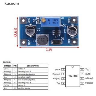 Kacoom 2A DC-DC boost step up volt converter power supply 2V-24V to 3v 5v 6v 9v 12v 19v CO
