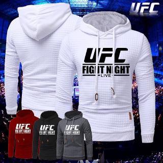 2021 UFC Ultimate Fighting Championship MMA Gym boxeo deportes hombres sudadera con capucha chaquetas Casual cremallera sudor