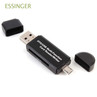 ESSINGER Multifunctional Card Reader Computer Card Reader OTG Hub SD Card Reader Computer Accessories For Windows Flash Drive Adapter Adapter USB 2.0 Micro TF/SD Cardreader USB 2.0 Card Reader/Multicolor
