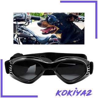 [KOKIYA2] Gafas de sol para perros/mascotas/gafas plegables Anti-viento/lentes ajustables (4)