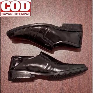 Los hombres mocasines zapatos de cuero genuino zapatos de trabajo de oficina zapatos de trabajo más vendidos Fantofel zapatos/piel genuino Pantofel zapatos de los hombres zapatos de trabajo Formal zapatos de oficina 073