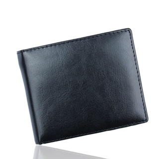 bes cartera de cuero pu para hombre/vintage/billetera pequeña con biple/bolsa de negocios (3)