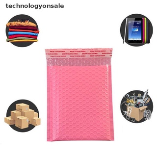 [Tech] 10 X Bolsa De Burbujas Rosa Mailer De Plástico Acolchado Sobre De Envío Embalaje Boutique