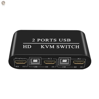 Shipped Comin 12 Horas)Kh21 Kh21 4k30hz Switcher Hd Usb Kvm 2 puertos divisor Para control De Teclado y Mouse impresora enchufe y Hd audio Spdif convertidor De audio (fifi