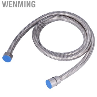 wenming - manguera de ducha de acero inoxidable (148 cm, flexible)