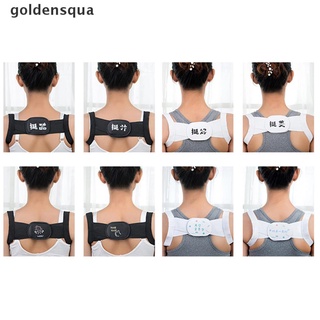 [goldensqua] soporte de soporte ajustable para la espalda ajustable corrección de postura [goldensqua]