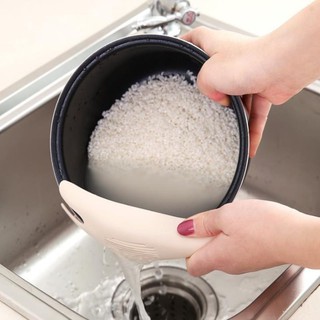 Casa arroz fideos cocina multifunción arroz lavado escurridor portátil filtro arroz lavadora