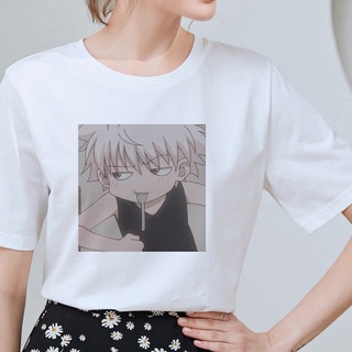 Camiseta Kawaii Harajuku Hunter X Anime ropa Killua Zolyck