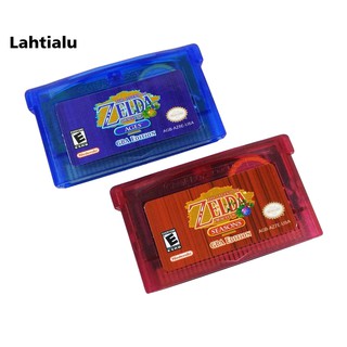 Lahtialu 2Pcs Zelda Oracle of Seasons/Ages tarjeta de juego para GBA Game Boy Advance