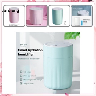 daixiong 3 colores usb humidificador único spray usb carga silencio mini humidificador simple de operar para el hogar