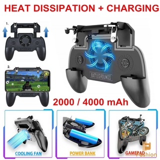 Mobile Phone Game Controller Joystick Cooling Fan Gamepad for PUBG Games