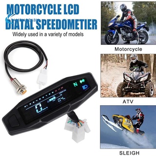 Velocímetro Digital LCD para motocicleta, inyección eléctrica y carburador medidor para ruso KR200