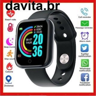 Reloj Inteligente Iwatch Y68/D20/impermeable/Bluetooth/Usb/Monitor De carro/pulsera Inteligente/reloj Inteligente Samsung