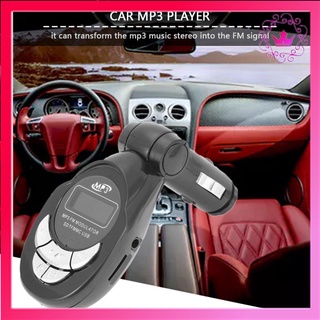 Transmisor FM inalámbrico desbloqueador 4 in1 reproductor MP3 Para coche USB CD MMC Remoto