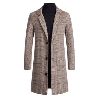 Lgq chaqueta Casual De lana para hombre