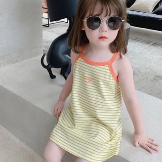 niñas extranjero princesa vestido 2021 nuevos niños moda falda niñas verano moda liguero vestido
