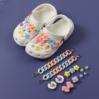 Charms Colorido Lindo Zuecos Jibbitz Diasy Encantos Niños Niñas Zapatos Accesorios (2)