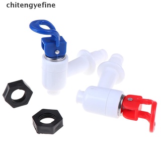 ctyf 2 piezas universales tipo push plástico dispensador de agua grifo grifo piezas de repuesto finas