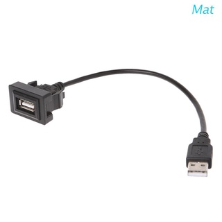 Mat AUX Cable De Puerto USB 12-24V Alambre Adaptador De Carga Para Toyota Vios/Corolla