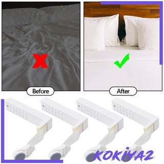 [KOKIYA2] 4 pzs pinzas de pinzas para colchón con ángulo triangular/soporte de colchón