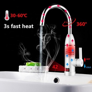 [0824] Electric Faucet Tap Hot Water Heater Instant For Home Bathroom Kitchen Boat
