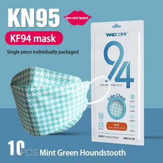 [nuevo]10 Piezas de 4 capas de pata de perro kf94 máscara facial tipo pez máscara cara KN94 protección nivel para adultos 3D KN94 máscara