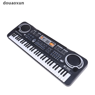 Douaoxun 61 Keys Digital Music Electronic Keyboard Piano Children Gift USB Plug CO