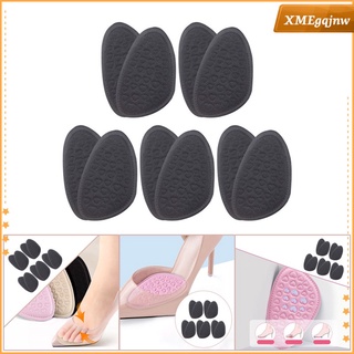 5 pares de plantillas de antepié cómodas almohadillas de cojín para insertar zapatos (6)