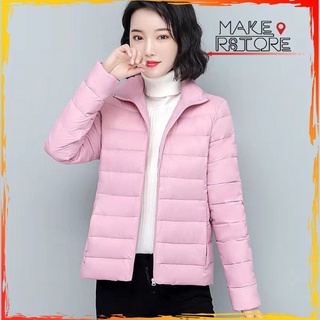 Chaqueta de Down mujer sección corta 2021 nueva moda coreana chaqueta de algodón delgado delgado abajo abrigo