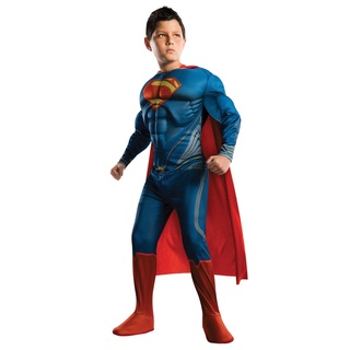 niños niño de lujo músculo superman cosplay disfraz de halloween niños trajes de navidad disfraz de fantasía vestido con capa (1)