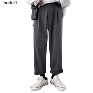 [i] 2021 mens streetwear ancho de la pierna pantalones masculinos vintage casua joggers pantalones de los hombres harajuku coreano modas harén pantalones [caliente]