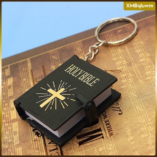 biblia libro coche llavero mochila cristiana decorativa titular de la llave regalos