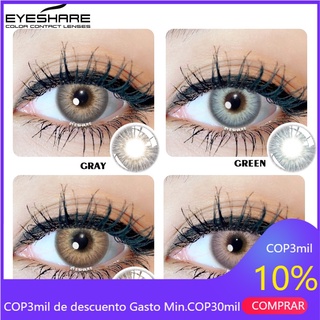 EYESHARE 1 par de lentes de contacto suaves de la serie OMG para ojos/lentes cosméticos/Color de ojos