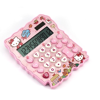 Hello Kitty calculadora 12 finanzas estudiante examen oficina ordenador (2)