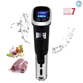 IPX7 Waterproof Vacuum Sous Vide Cooker Immersion Circulator Accurate Cooking Tool with LED Digital Display