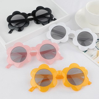 2021 Vintage niños gafas de sol bebé moda lindo flor gafas de sol niños niñas gafas