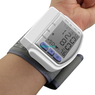 star muñeca electrónica digital esfigmomanómetro inteligente voz monitor de presión arterial detección de frecuencia cardíaca tonómetro de pulso