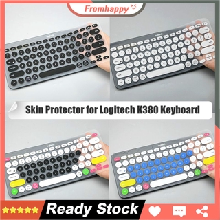 Protector de teclado de silicona ultrafina para teclado Logitech K380