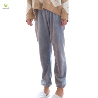 Pantalón De Pijama De Invierno Ultra Cálido/Pantalones Sueltos Casuales Para Casa