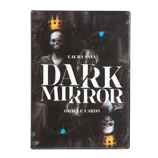 yoyo Dark Mirror Oracle Card 32 cartas Deck Tarots familia fiesta juego de mesa Tarots tarjeta