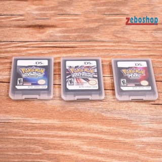 zebo pokemon platinum/pearl/diamond - cartucho de juego para ns 3ds ndsi nds