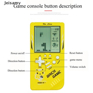 [Jei] Consola de juegos portátil Tetris jugadores de juegos de mano Mini juguetes electrónicos BR583