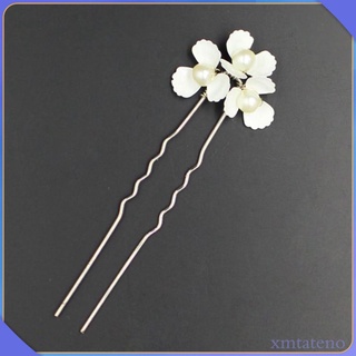 horquillas para el pelo para mujer clip de novia accesorios de boda perla flor
