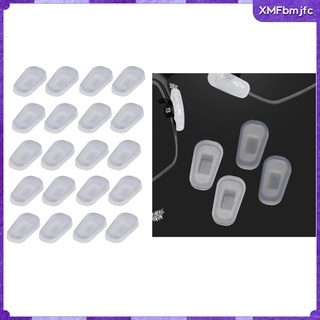 10 Pairs of Soft Silicone Glasses, Nose Pads, Replacement (8)
