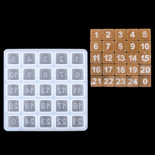Xixi moldes digitales para moldes de resina epoxi moldes de silicona cuadrada DIY (8)