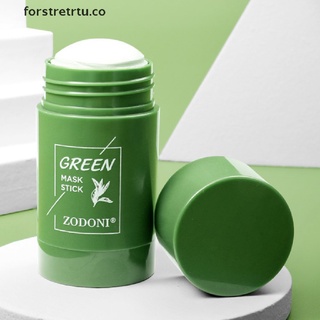 【forstretrtu】 Green Tea Cleaning Solid Mask Eggplant Purifying Clay Stick Mask Oil Control [CO]