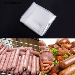 orget 60mm*2m carcasas de grado alimenticio para salchichas salami hot dog making casing co